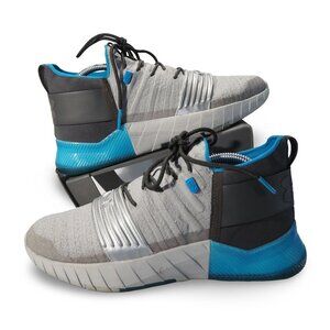 Under Armour C1N Cam Newton 'Chairman' Men's 8 Silver Blue 3000233-100